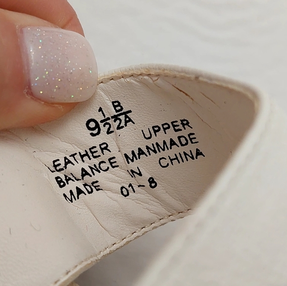 Easy Spirit Woodley White Women's Size 9 1/2 9.5 M Casual Sandles Kashi Kid - Picture 8 of 12